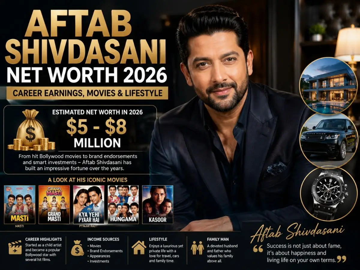 Aftab Shivdasani Net Worth 2026 Career Earnings, Movies and Lifestyle