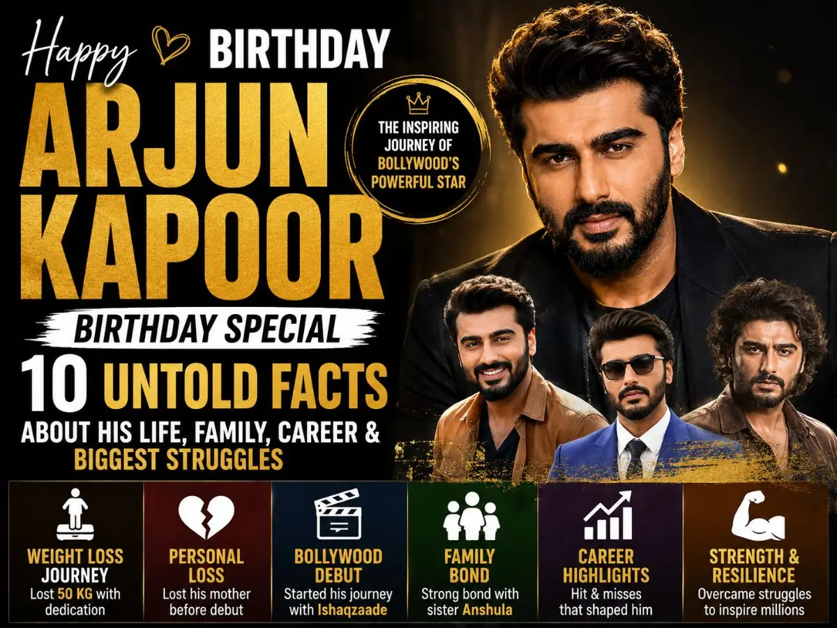 Arjun Kapoor Birthday 10 Untold Facts About His Life, Family, Career & Biggest Struggles