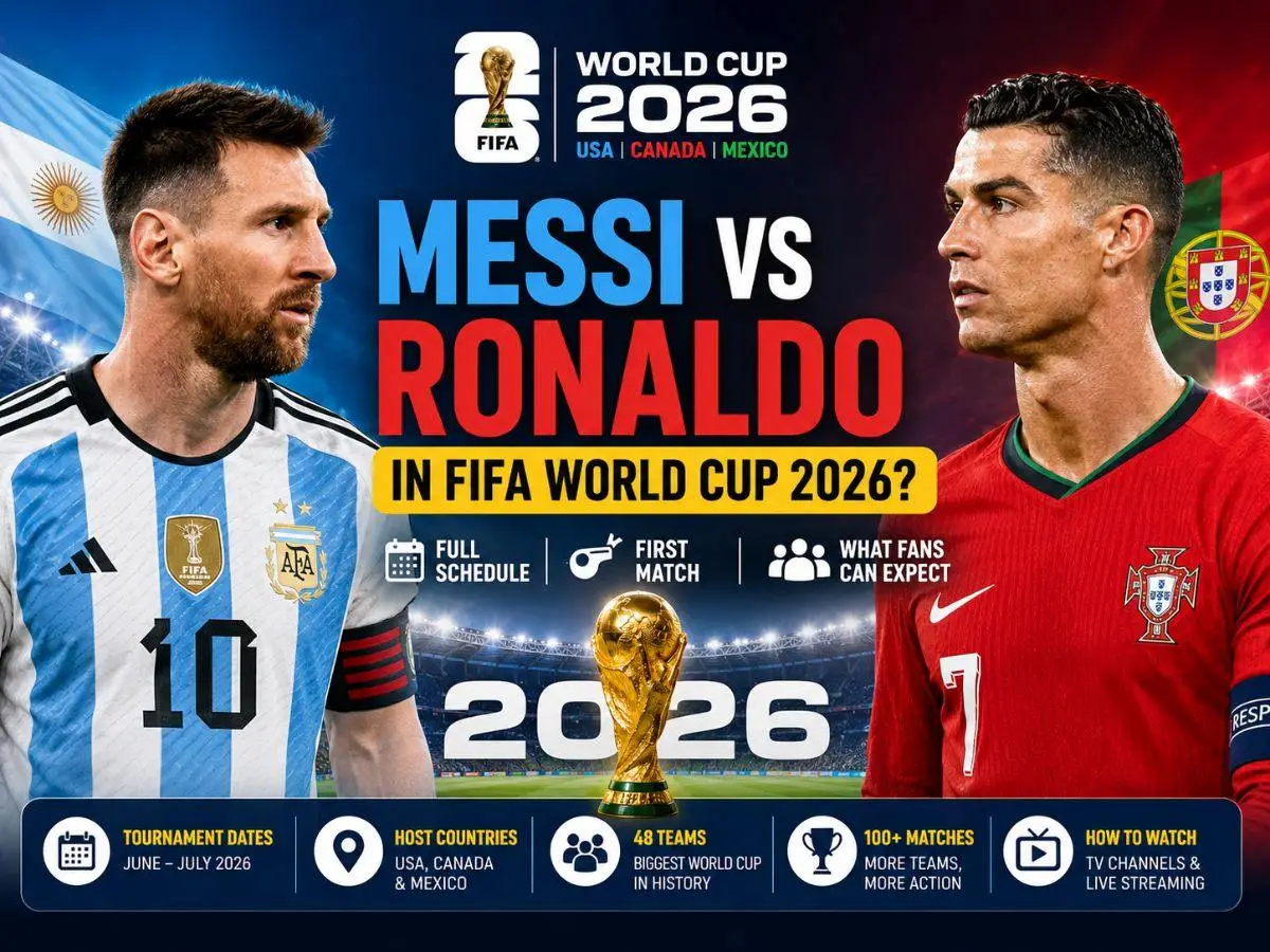 Messi vs Ronaldo in FIFA World Cup 2026 Full Schedule, First Match & What Fans Can Expect