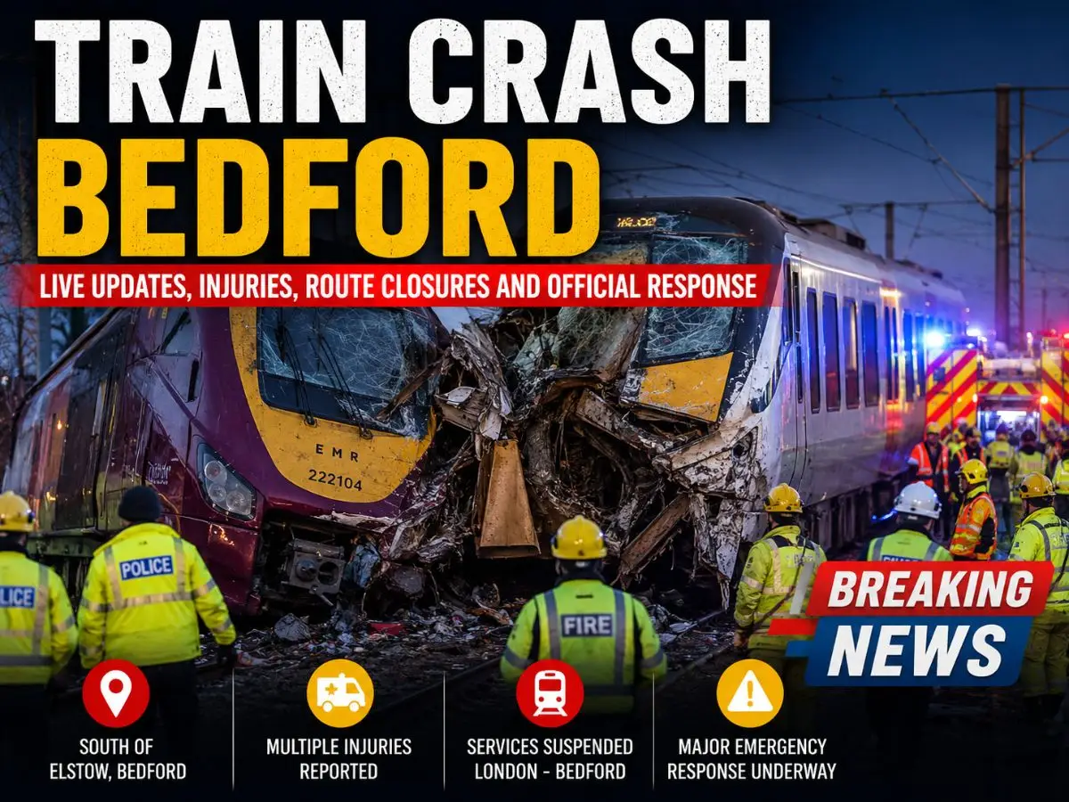 Train Crash Bedford Live Updates, Injuries, Route Closures and Official Response