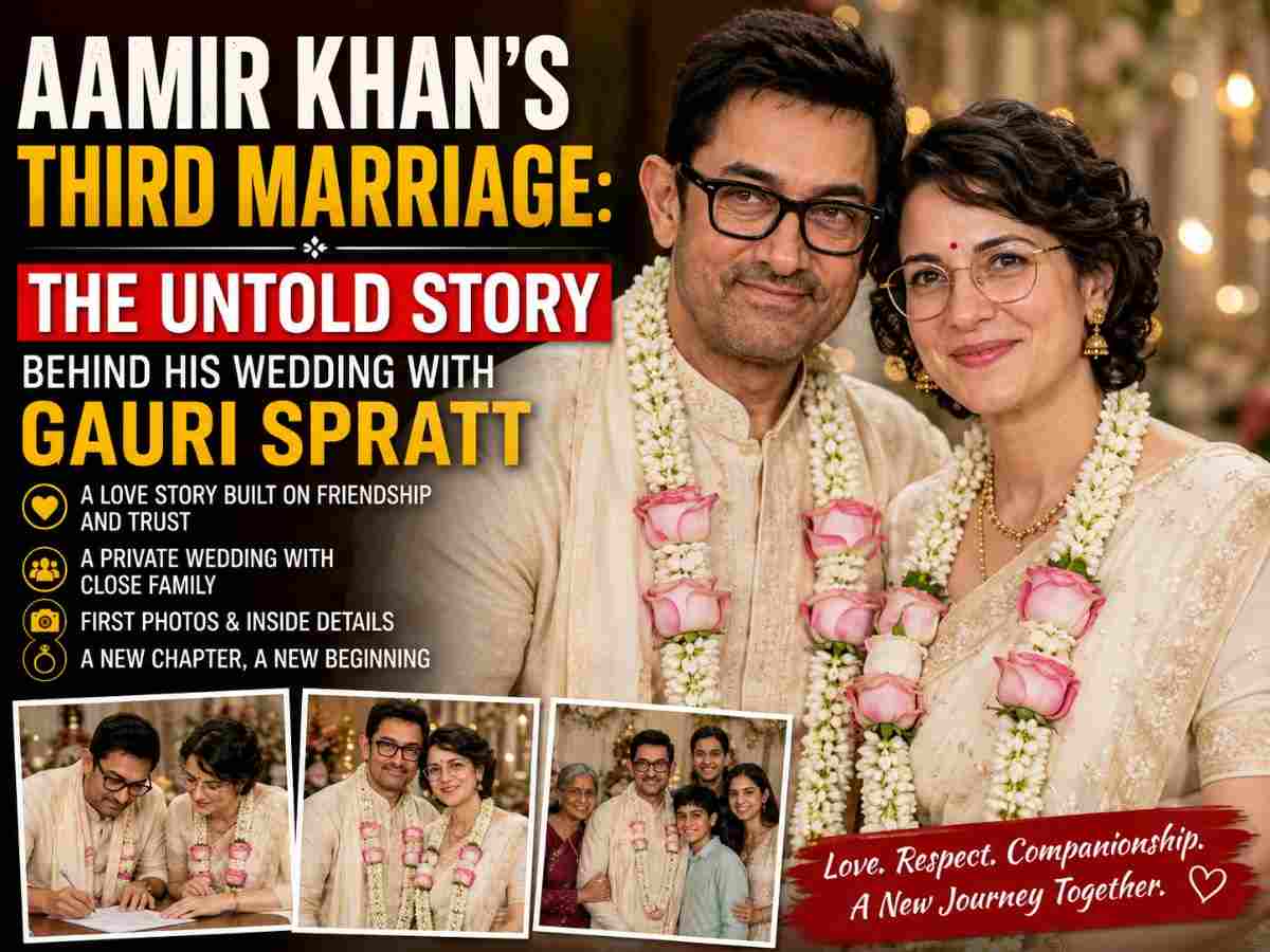 Aamir Khan Third Marriage The Untold Story Behind His Wedding with Gauri Spratt
