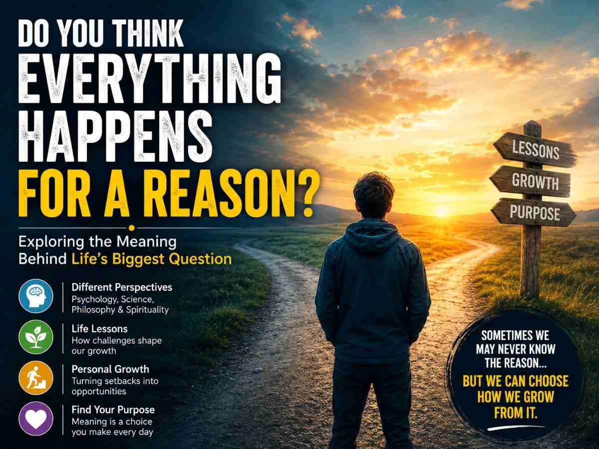 Do You Think Everything Happens for a Reason Meaning, Psychology & Different Perspectives