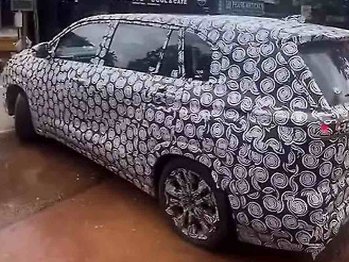 Toyota Innova Hycross Facelift Spotted Testing New Front Design, Cabin Updates and Expected Launch Timeline