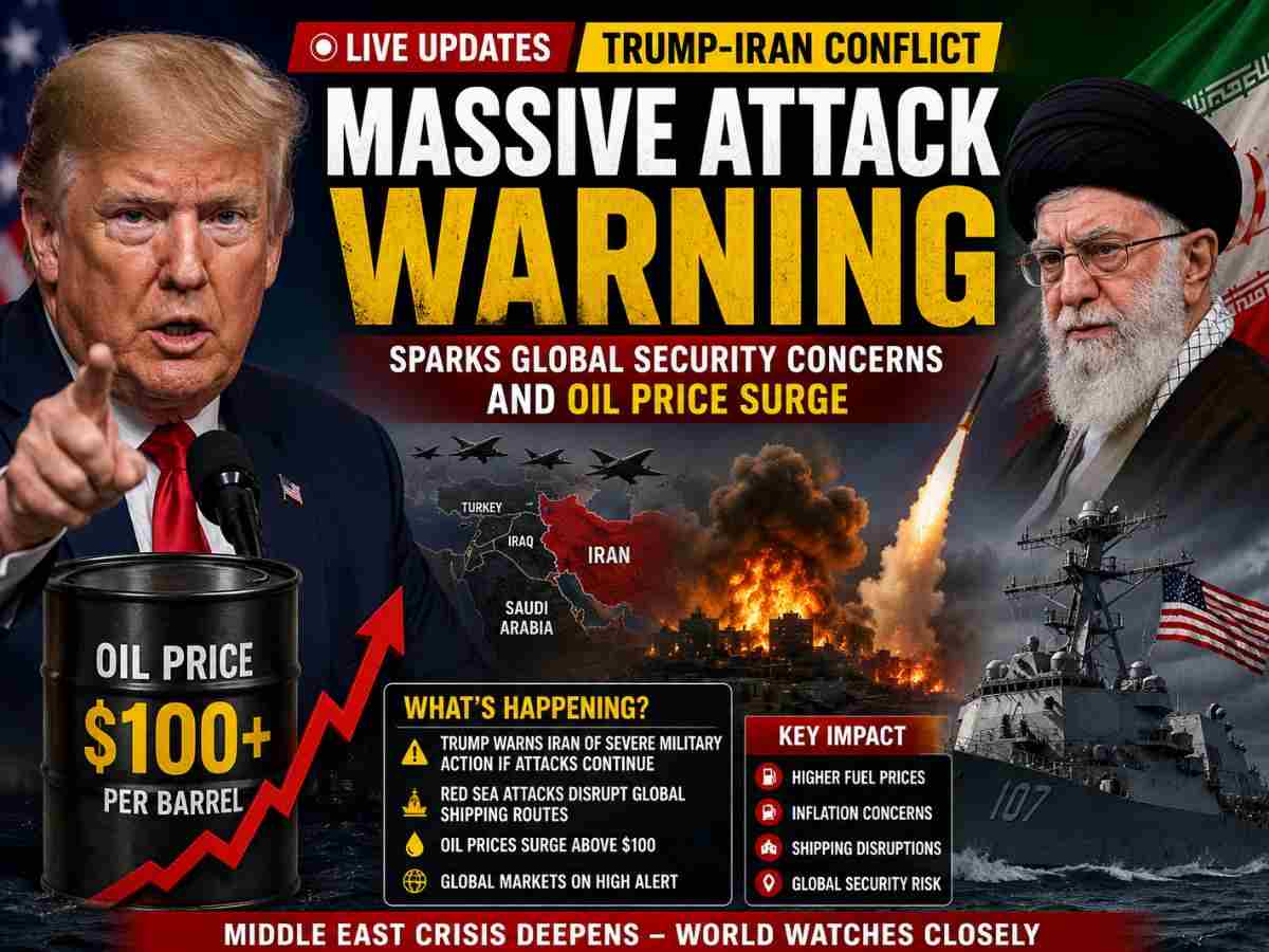 Trump Iran Conflict LIVE Massive Attack Warning Sparks Global Security Concerns and Oil Price Surge