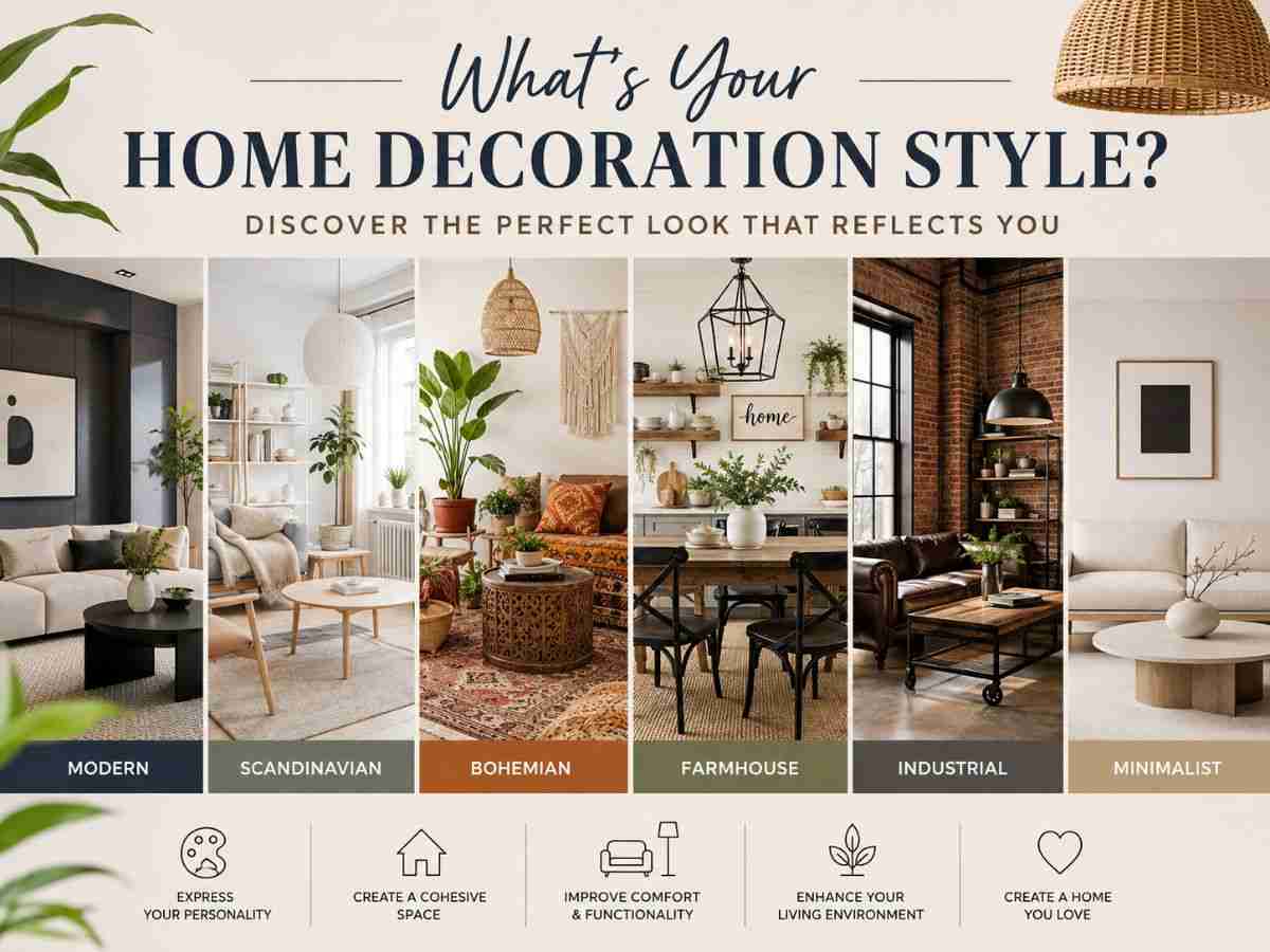 What’s Your Home Decoration Style? A Complete Guide to Finding the Perfect Look for Your Space
