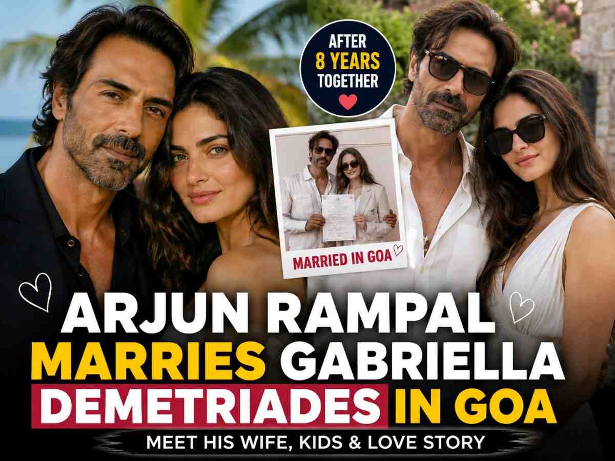 Arjun Rampal Marries Gabriella Demetriades in Goa After 8 Years Together Who Is His Wife, Their Kids and Love Story