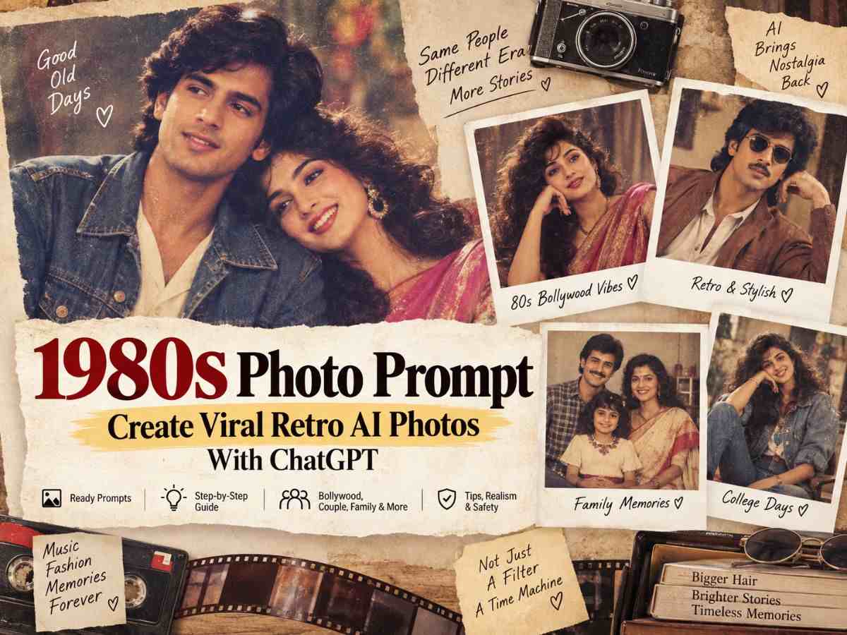 1980s Photo Prompt How to Create Viral Retro AI Photos With ChatGPT