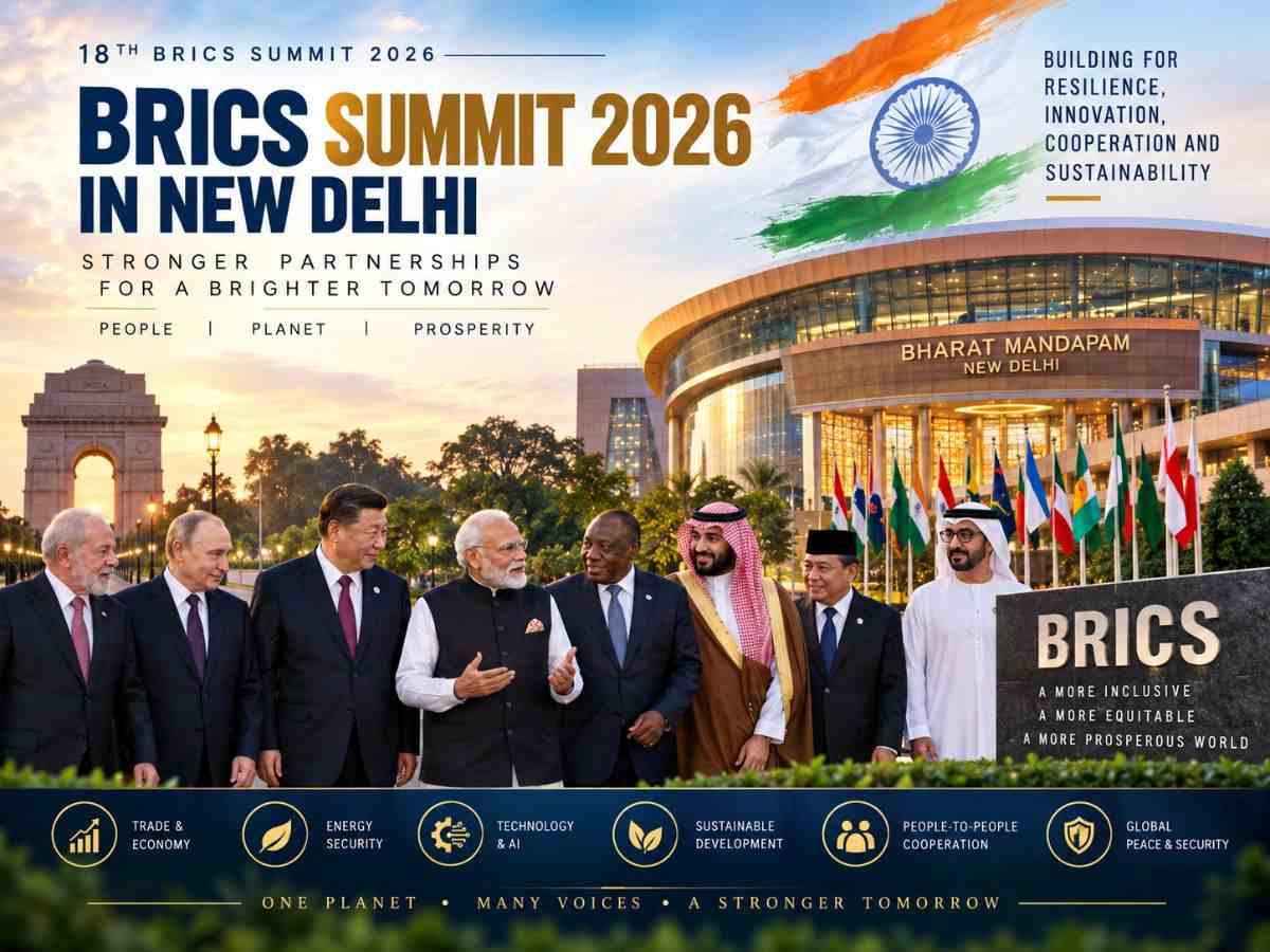 BRICS Summit 2026 Delhi: New Delhi Declaration, Key Decisions & India Impact