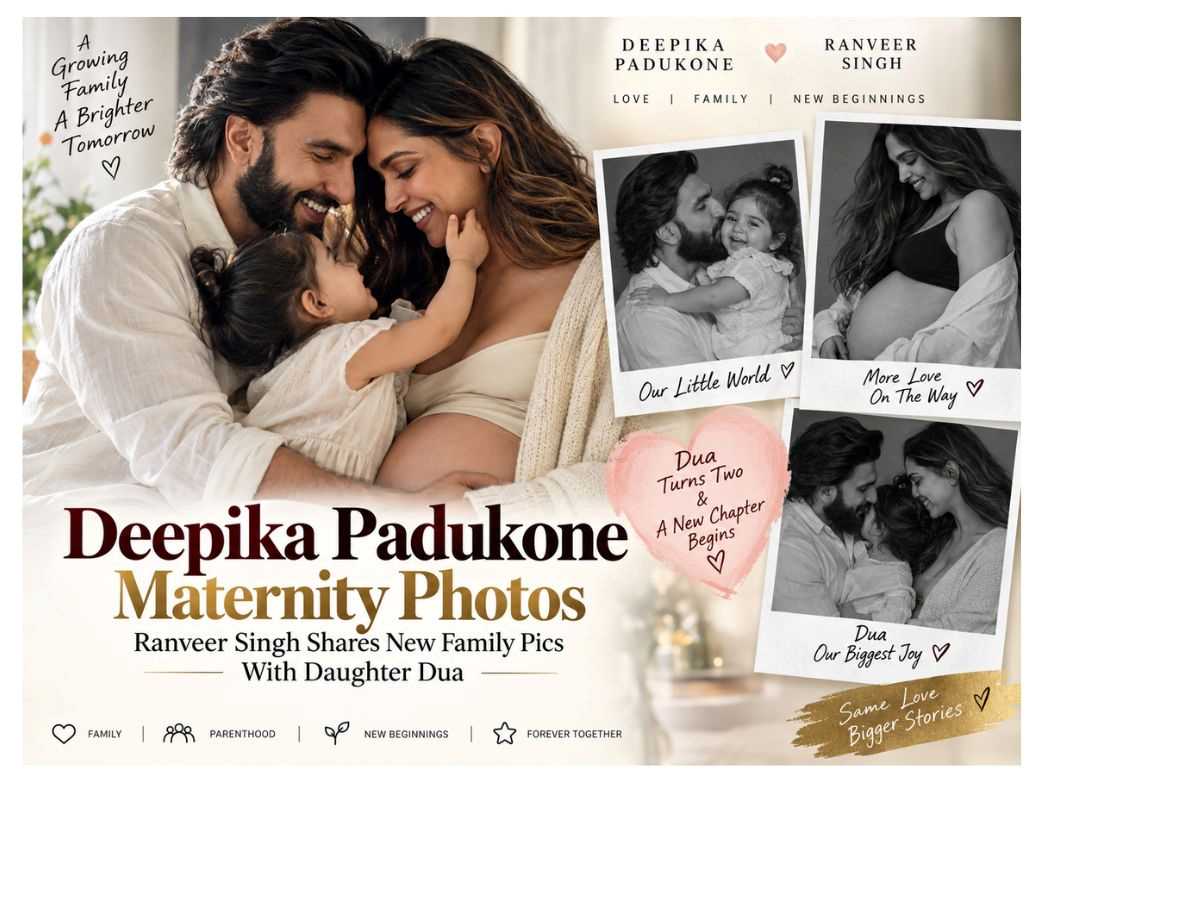 Deepika Padukone Maternity Photos Ranveer Shares Family Pics With Dua